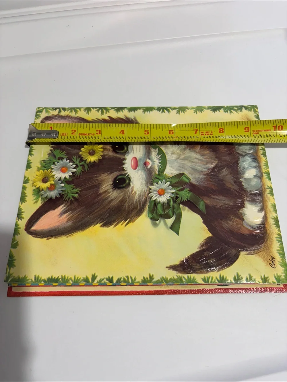 Vintage Pet Greeting Cards Set of 10 Poodle Cats Duck Mouse Dogs Oversized USA